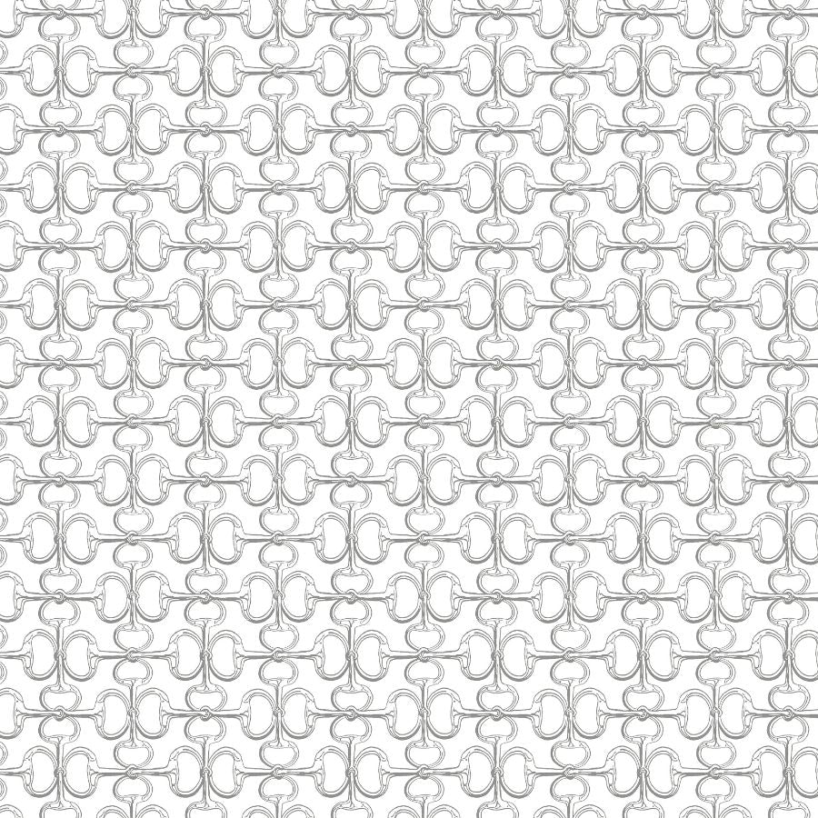 Purchase 4211-83507 | Private Reserve, Polo White Horse Bits - Ronald Redding Wallpaper