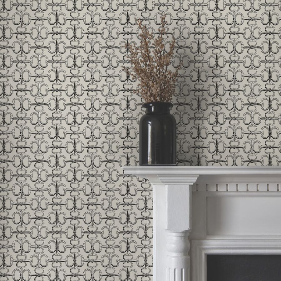 Purchase 4211-83509 | Private Reserve, Polo Taupe Horse Bits - Ronald Redding Wallpaper