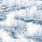 Purchase 4211-83511 | Private Reserve, Yacht Club Blue Scenic - Ronald Redding Wallpaper