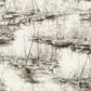 Purchase 4211-83512 | Private Reserve, Yacht Club Taupe Scenic - Ronald Redding Wallpaper