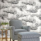 Purchase 4211-83513 | Private Reserve, Yacht Club Charcoal Scenic - Ronald Redding Wallpaper