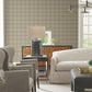 Purchase 4211-83514 | Private Reserve, Tattersall Brown Plaid - Ronald Redding Wallpaper