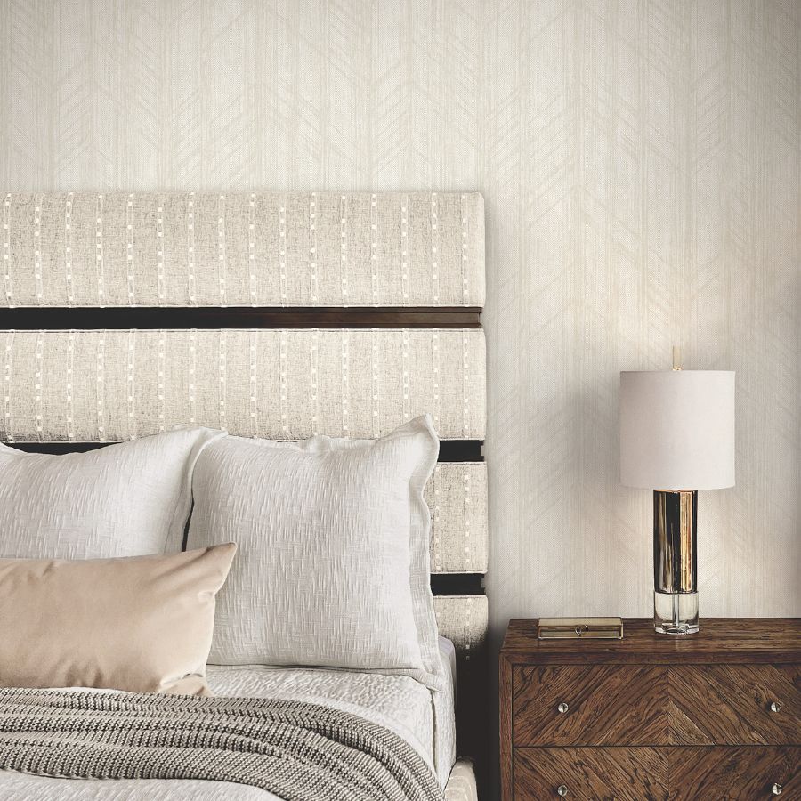 Purchase 4211-83522 | Private Reserve, Winthrop Beige Geometric - Ronald Redding Wallpaper