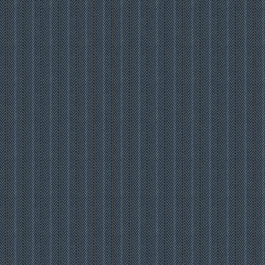 Purchase 4211-83538 | Private Reserve, Elkan Stripe Navy Herringbone - Ronald Redding Wallpaper