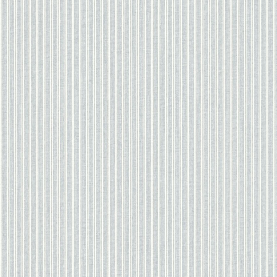 Purchase 4211-83542 | Private Reserve, Ticking Stripe Blue - Ronald Redding Wallpaper