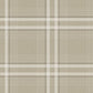 Purchase 4211-83564 | Private Reserve, Country Club Plaid Taupe - Ronald Redding Wallpaper