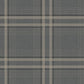 Purchase 4211-83565 | Private Reserve, Country Club Plaid Charcoal - Ronald Redding Wallpaper