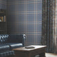 Purchase 4211-83567 | Private Reserve, Country Club Plaid Denim - Ronald Redding Wallpaper