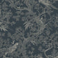 Purchase 4211-83569 | Private Reserve, Regal Ridge Dark Blue Trailing Tree - Ronald Redding Wallpaper