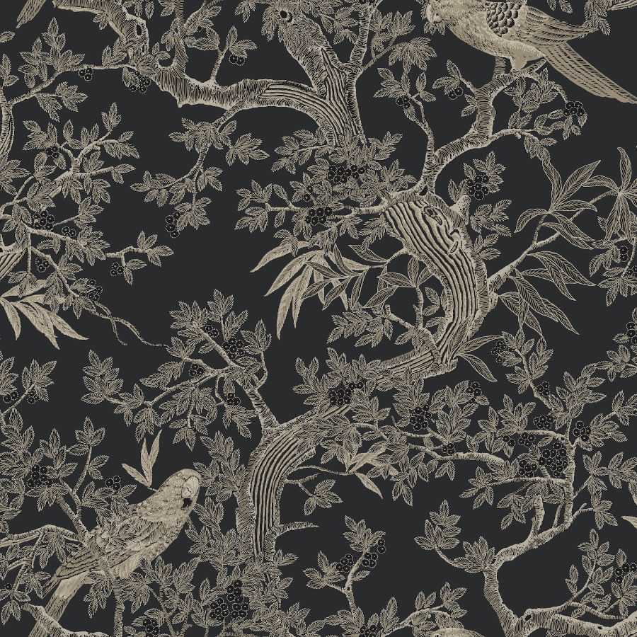 Purchase 4211-83570 | Private Reserve, Regal Ridge Black Trailing Tree - Ronald Redding Wallpaper