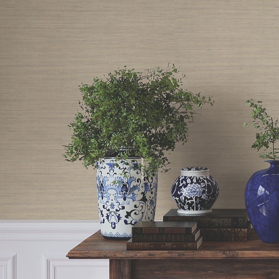 Purchase 4211-83572 | Private Reserve, Warwick Beige Loomed - Ronald Redding Wallpaper