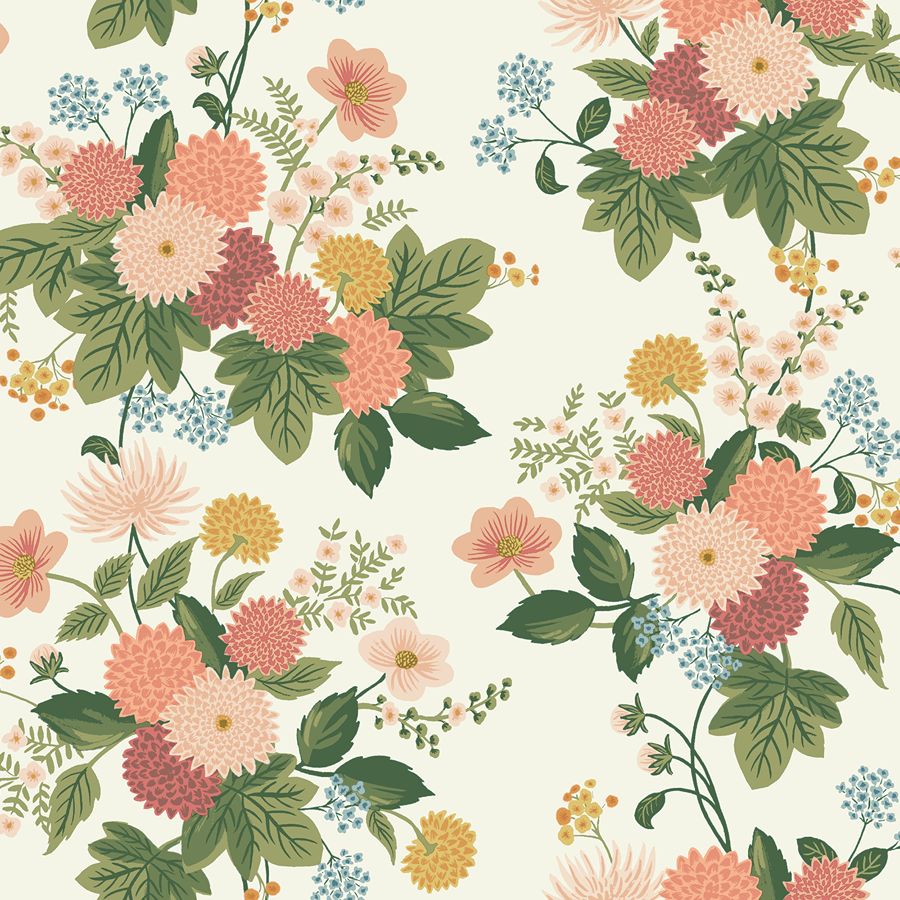 Purchase 4212-84361 | Rifle Paper Co. Fourth Edition, Dahlia - York Wallpaper