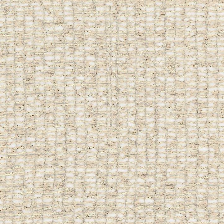 Sample 4219.1611.0 Cinquante Cinq Ivoire Ivory Drapery Metallic Fabric by Kravet Couture