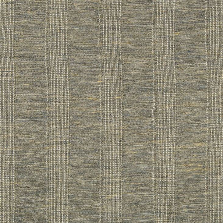 Sample 4227.11.0 Fermata Lark Grey Drapery Stripes Fabric by Kravet Couture