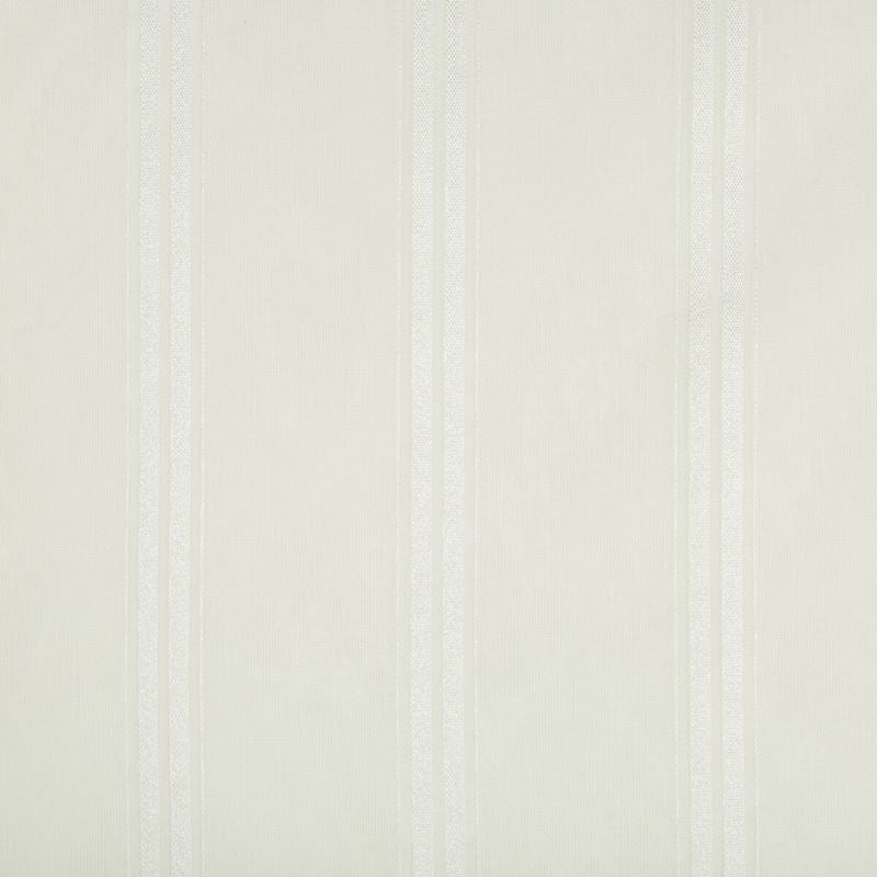 Sample 4262.1.0 White Drapery Stripes Fabric by Kravet Basics