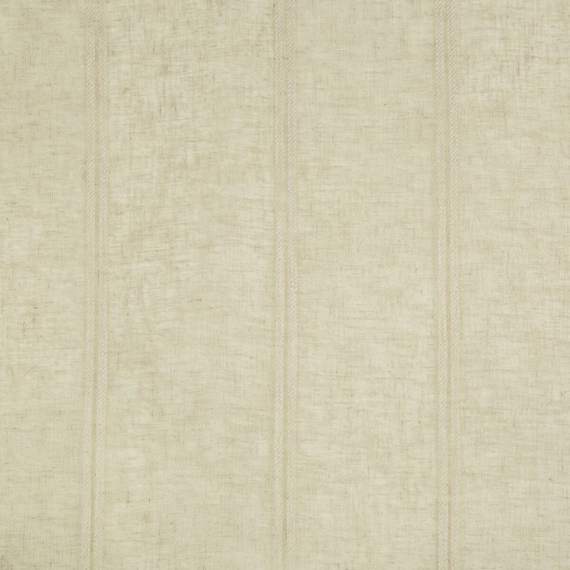 Sample 4267.16.0 White Drapery Stripes Fabric by Kravet Basics