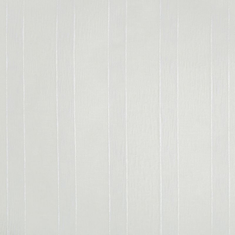Sample 4269.1.0 White Drapery Stripes Fabric by Kravet Basics