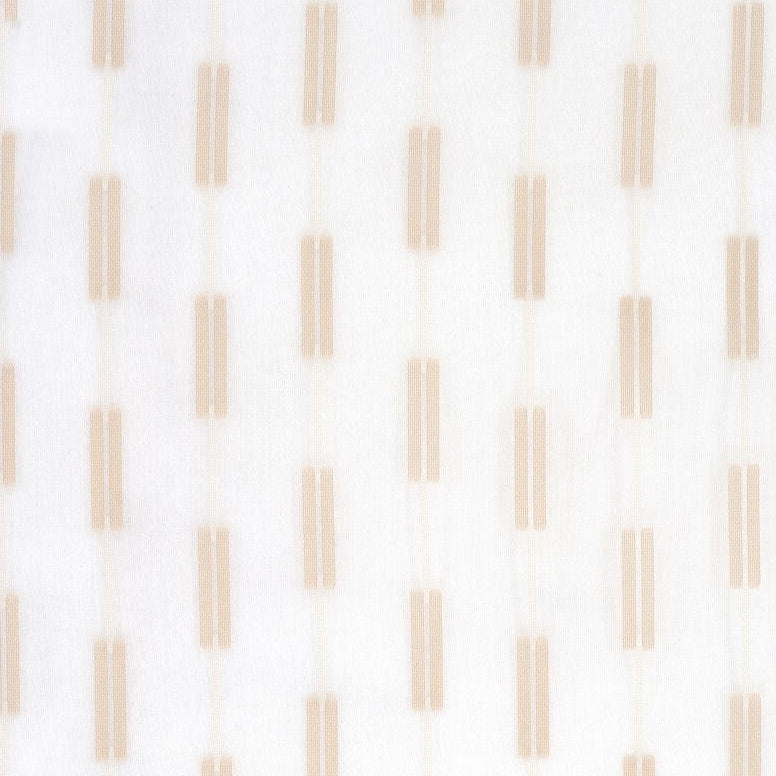 Sample 4300.16.0 Ivory Drapery Stripes Fabric by Kravet Basics