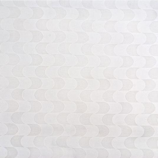 Sample 4304.101.0 White Drapery Contemporary Fabric by Kravet Basics
