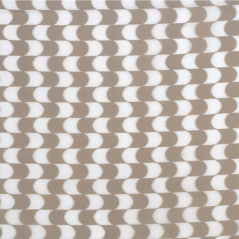 Sample 4304.16.0 White Drapery Contemporary Fabric by Kravet Basics