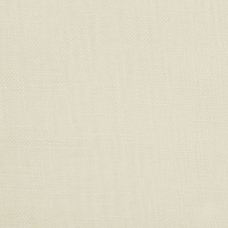 Sample 4427.1.0 Ivory Drapery Solids Plain Cloth Fabric by Kravet Basics