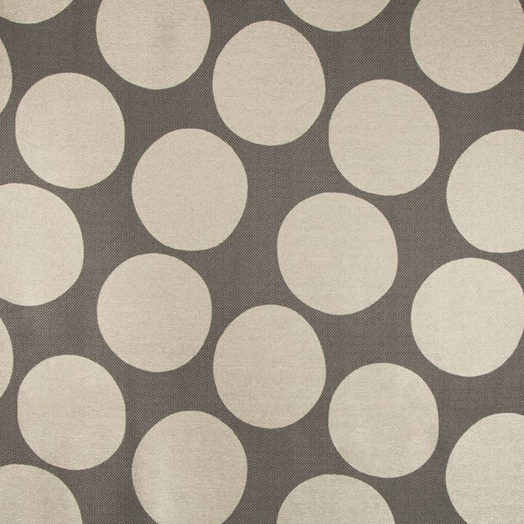 Sample 4454.21.0 In The Round Pyrite Grey Drapery Geometric Fabric by Kravet Couture