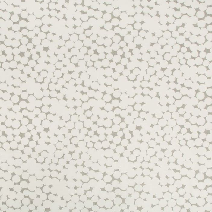Sample 4474.23.0 Olivos Limestone White Drapery Geometric Fabric by Kravet Couture