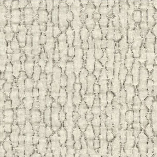Sample 4492.16.0 White Drapery Contemporary Fabric by Kravet Basics