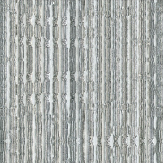 Sample 4497.11.0 White Drapery Stripes Fabric by Kravet Basics