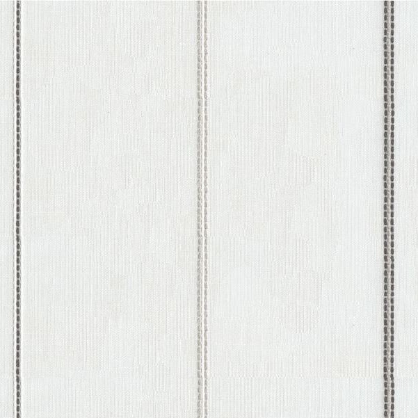 Sample 4498.81.0 White Drapery Stripes Fabric by Kravet Basics