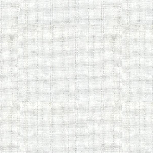 Sample 4512.1.0 White Drapery Metallic Fabric by Kravet Basics