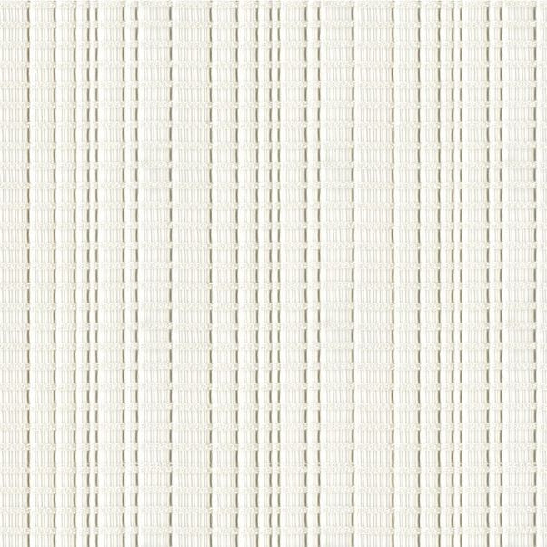 Sample 4513.1.0 White Drapery Plaid Fabric by Kravet Basics