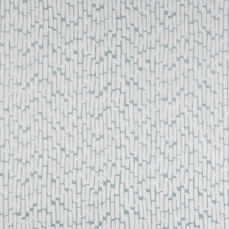 Sample 4552.15.0 Seahorn Mist White Drapery Contemporary Fabric by Kravet Basics