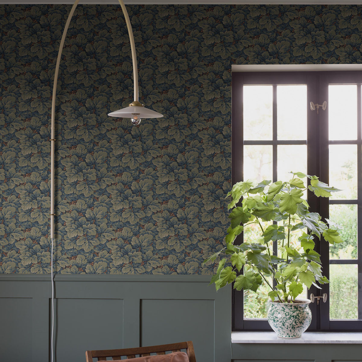 Purchase 4587 | Waldemar, Blue And Green - Borastapeter Wallpaper