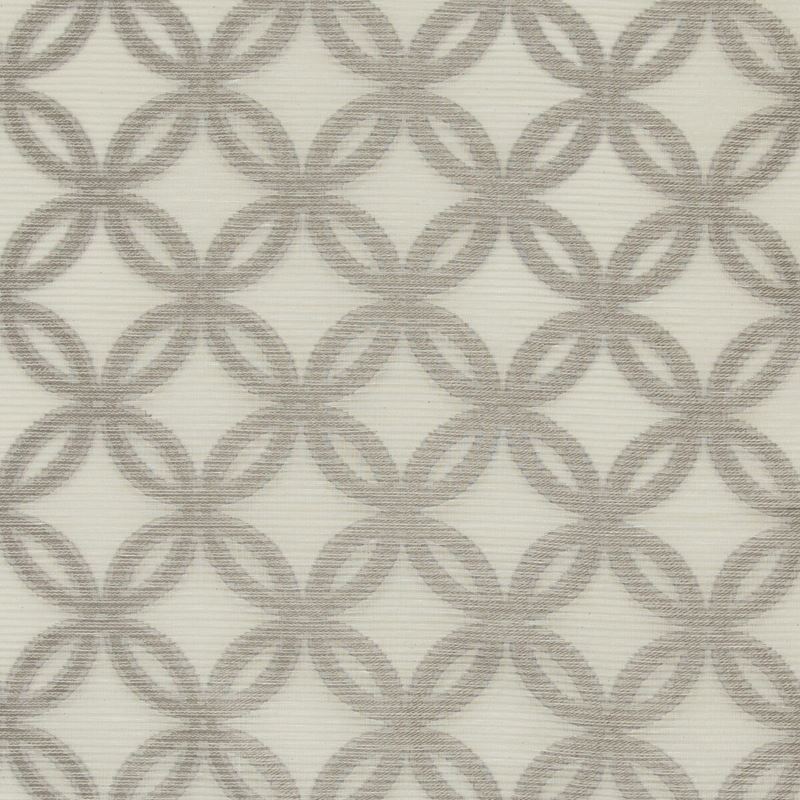 Sample 4708.11.0 Kravet Basics Grey Geometric Kravet Basics Fabric