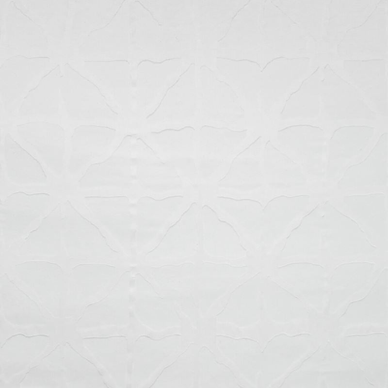 Sample 4757.1.0 Kravet Basics White Geometric Kravet Basics Fabric