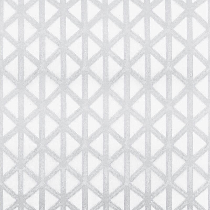 Sample 4763.11.0 Kravet Basics White Geometric Kravet Basics Fabric