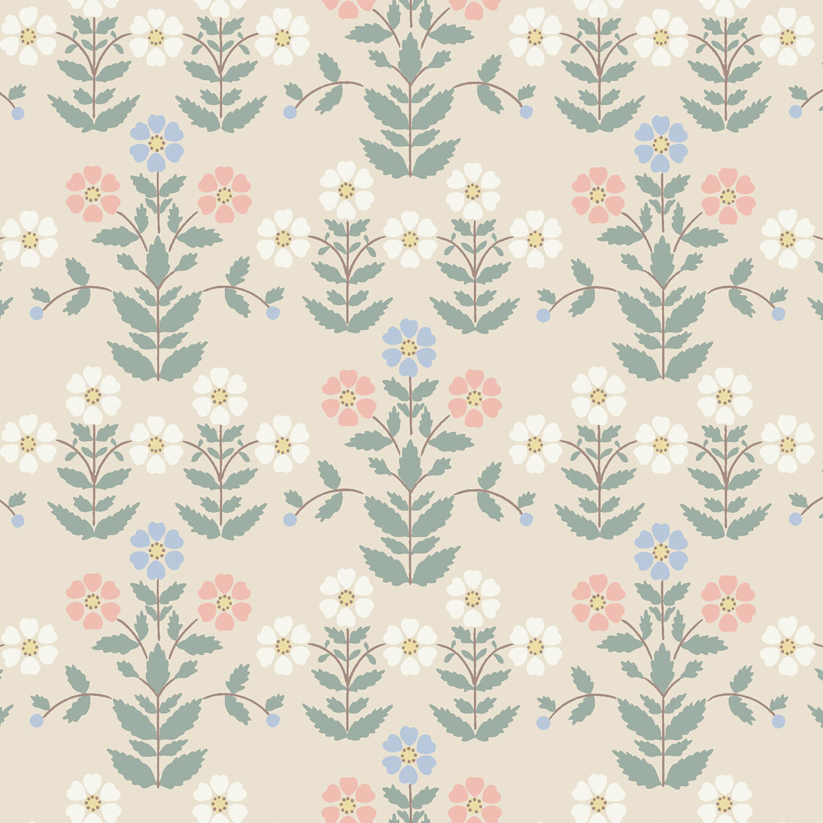 Purchase 4812 | Sippor, Multi - Borastapeter Wallpaper