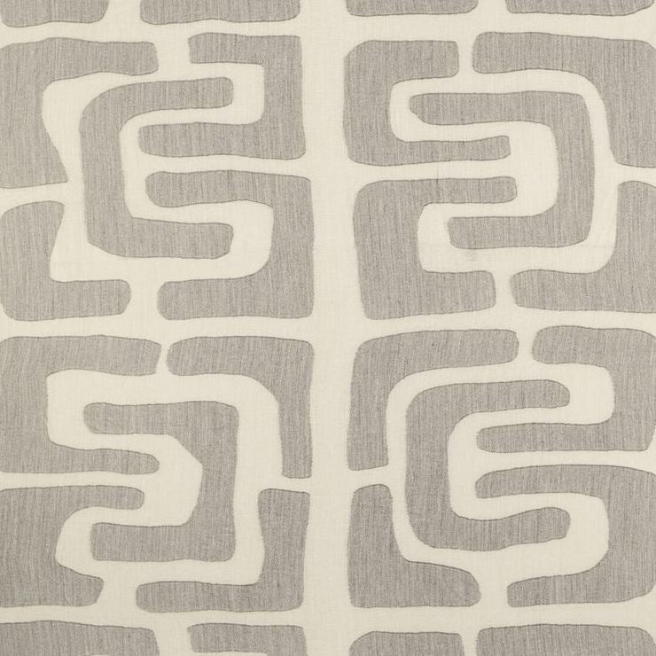Sample 4815.11.0 OUI GRANDE, GRIS by Kravet Couture Fabric