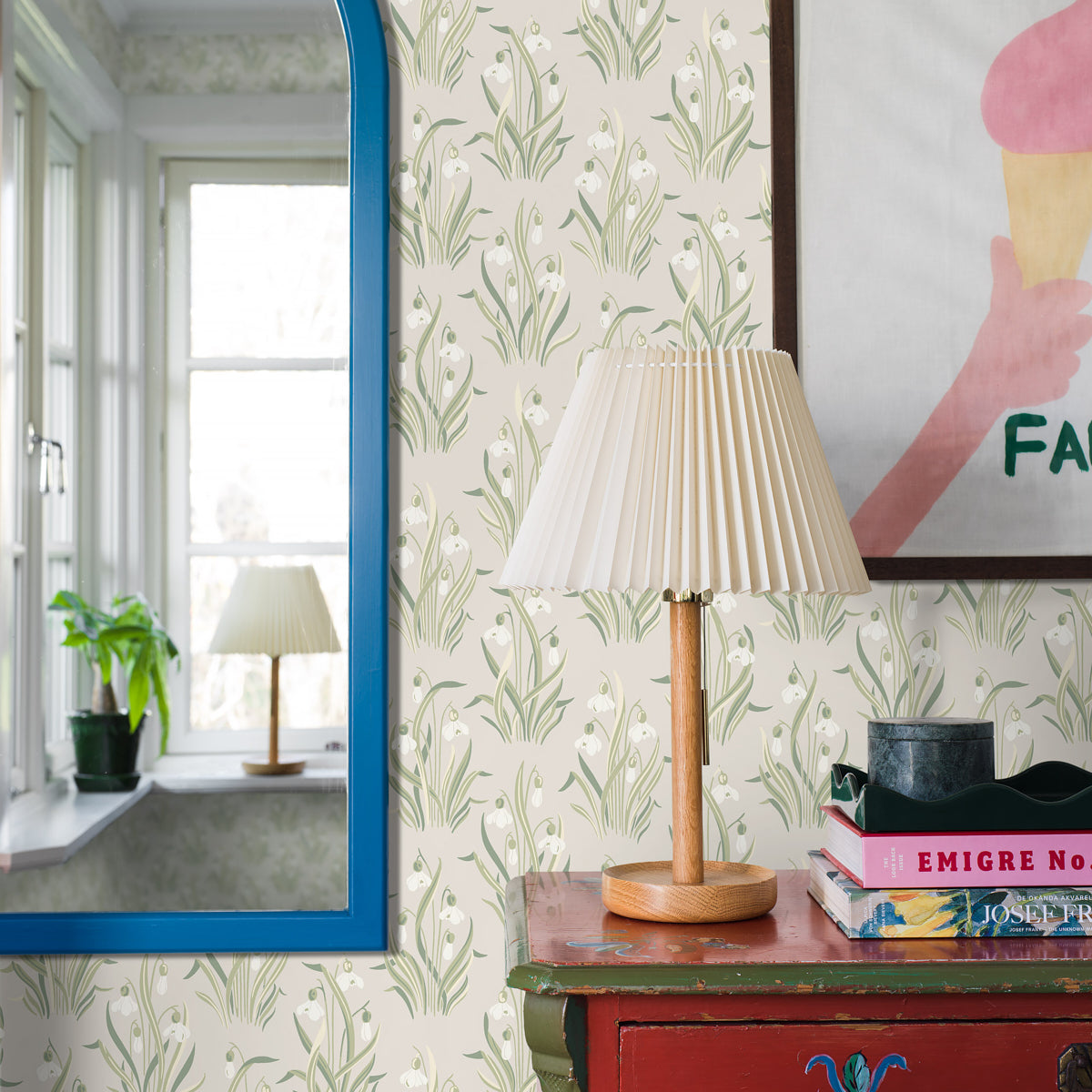 Purchase 4835 | Snödroppe, Leaf - Borastapeter Wallpaper