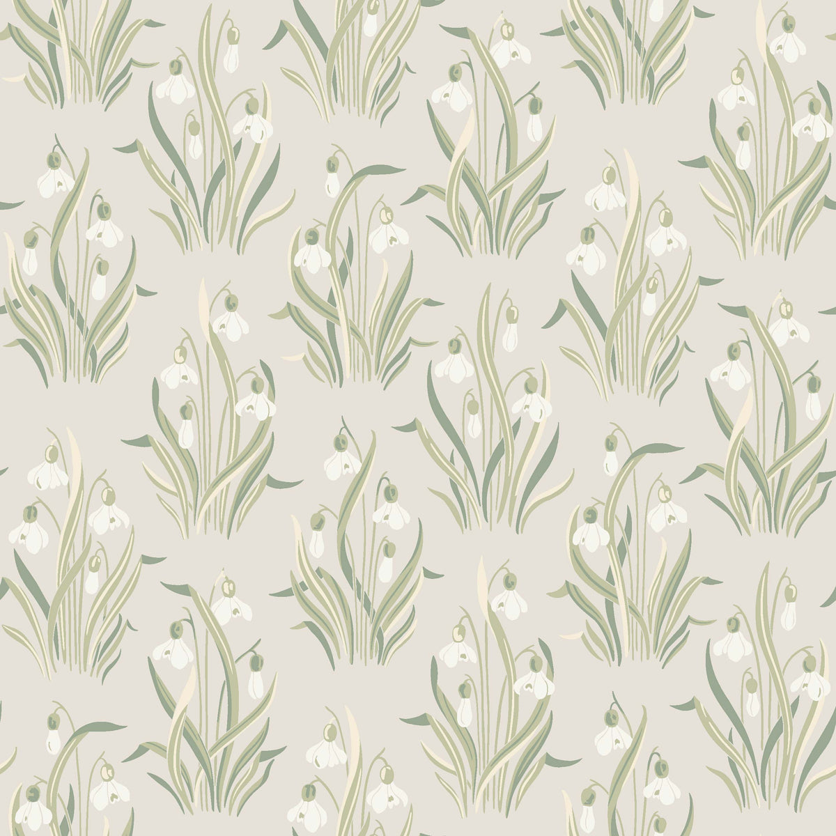 Purchase 4835 | Snödroppe, Leaf - Borastapeter Wallpaper