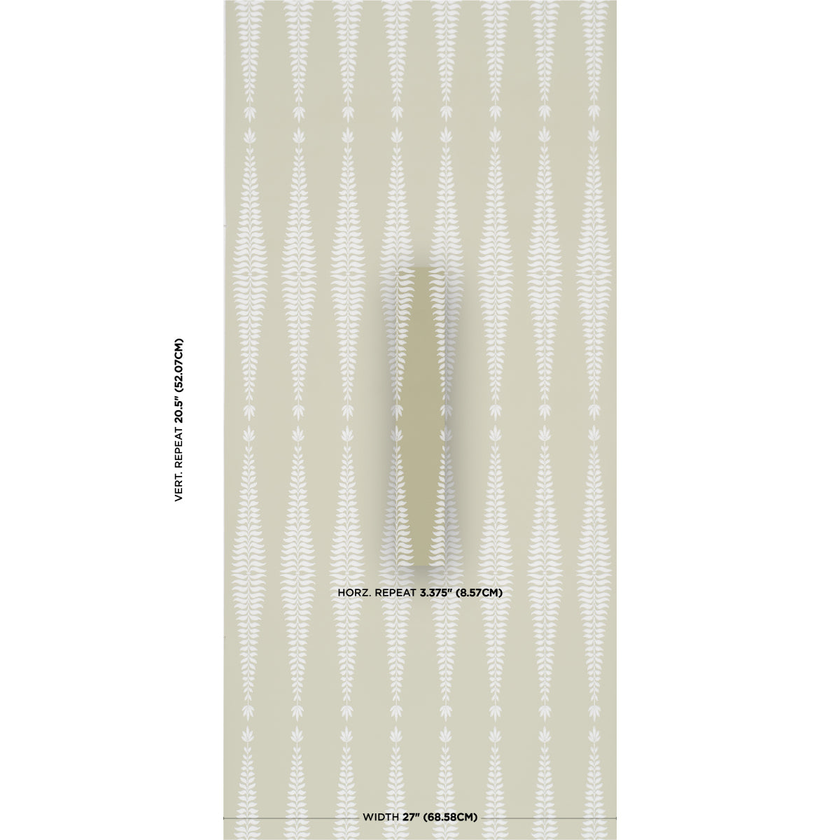 Purchase 5005077 | Fern Tree, Olive - Schumacher Wallpaper