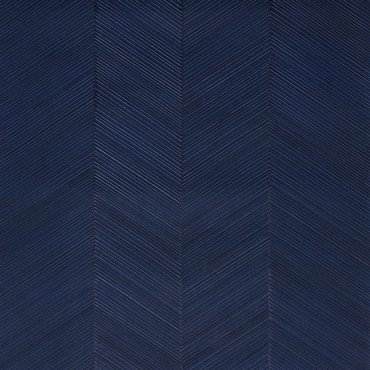 Purchase 5005654 | Chevron Texture, Midnight Blue - Schumacher Wallpaper