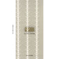 Purchase 5006057 | Acanthus Stripe Sisal, Juniper - Schumacher Wallpaper