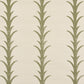 Purchase 5006058 | Acanthus Stripe Sisal, Olive - Schumacher Wallpaper