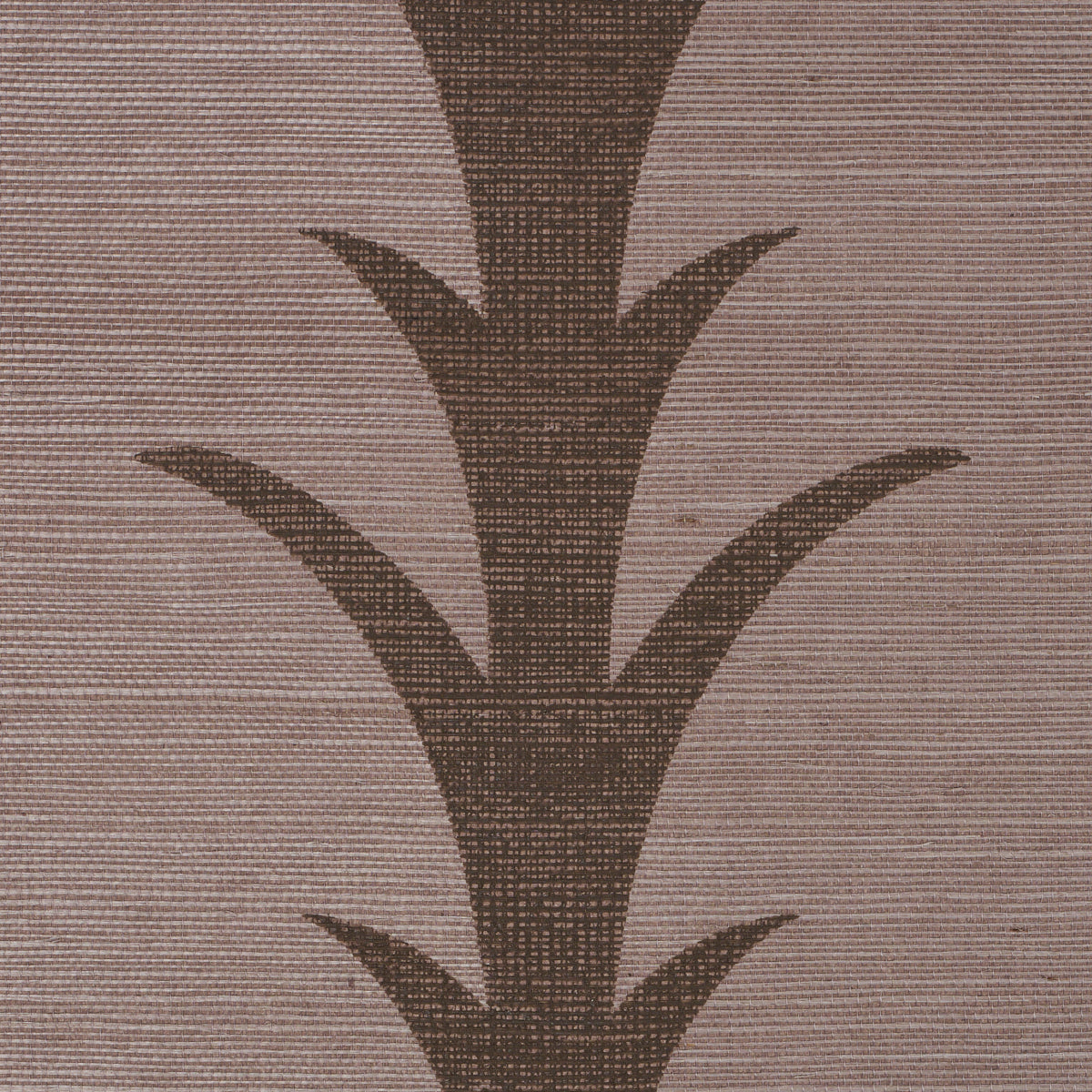 Purchase 5006059 | Acanthus Stripe Sisal, Rose Antique - Schumacher Wallpaper