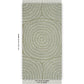 Purchase 5006079 | Feather Bloom Sisal, Seaglass - Schumacher Wallpaper