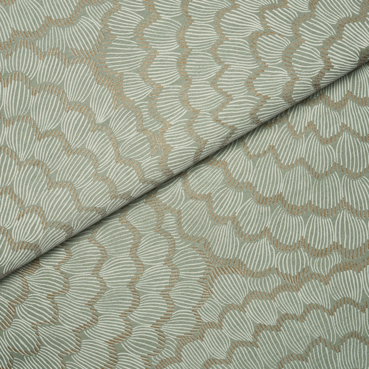 Purchase 5006079 | Feather Bloom Sisal, Seaglass - Schumacher Wallpaper