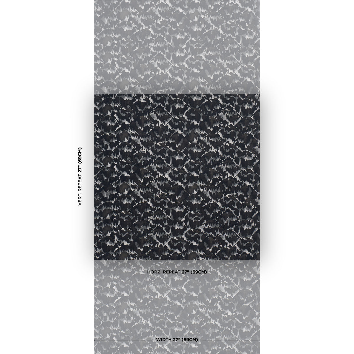 Purchase 5007453 | Tortoise, Blackout - Schumacher Wallpaper