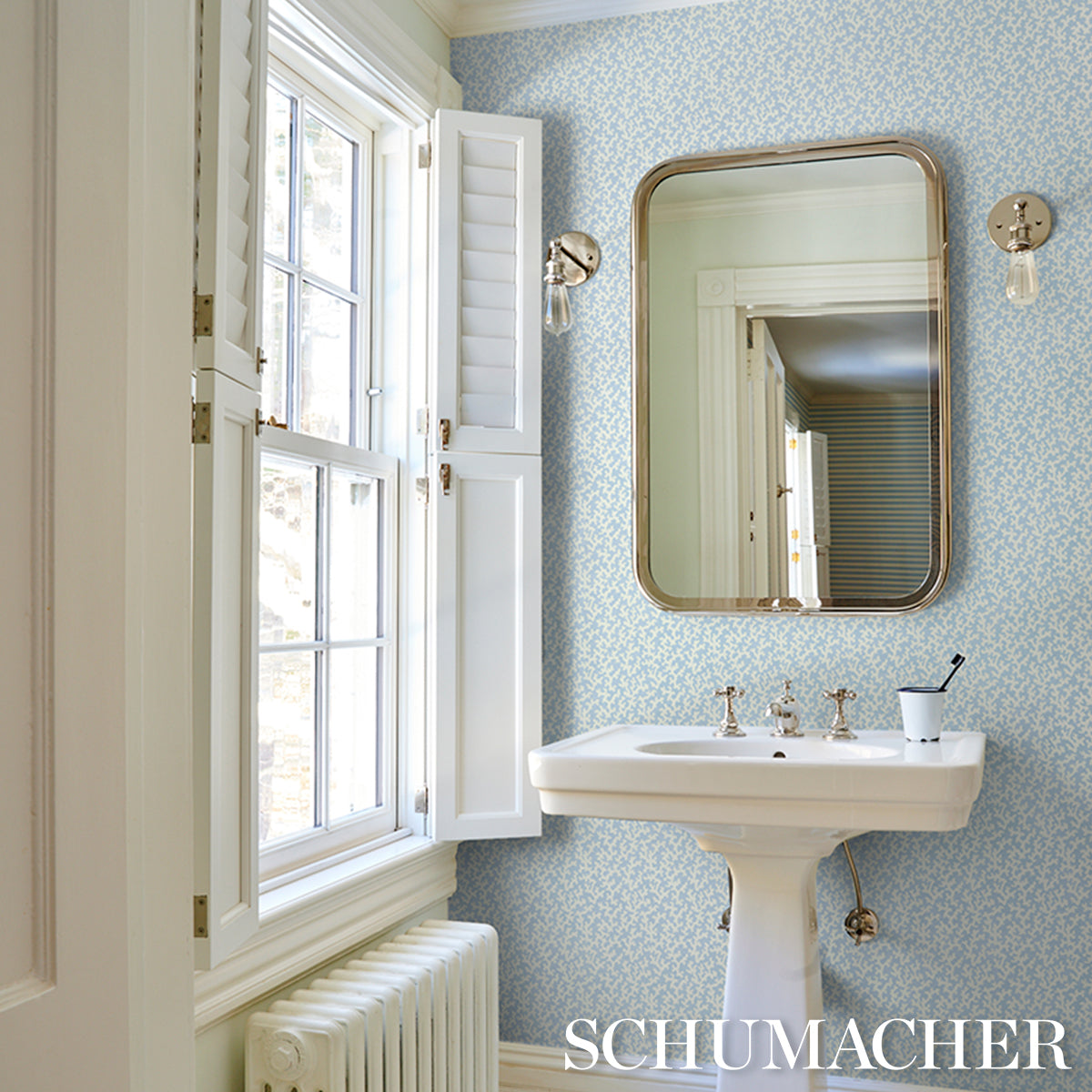 Purchase 5008009 | Folly, Sky - Schumacher Wallpaper